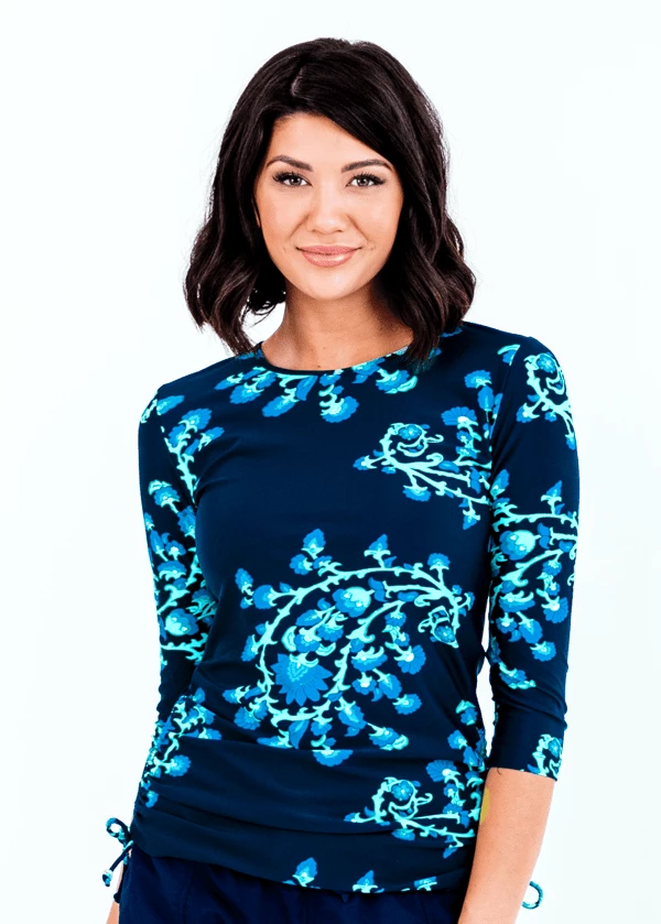 Margaux Swim Top With Midi Swim Skort 3 Margaux Swim Top With Midi Swim Skort