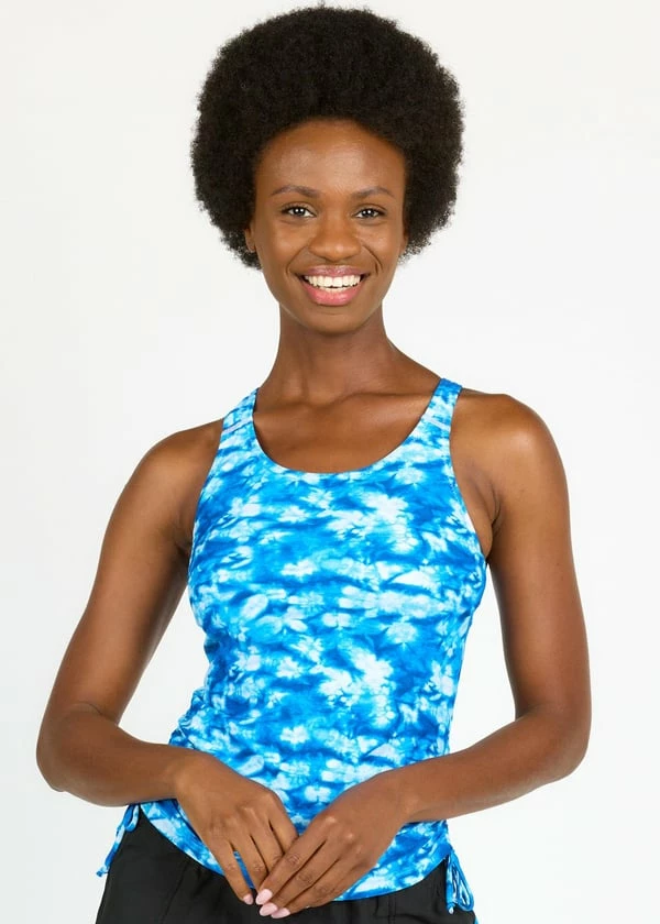 Maya Swim Top With Skirted Long Swim Leggings 3 Maya Swim Top With Skirted Long Swim Leggings