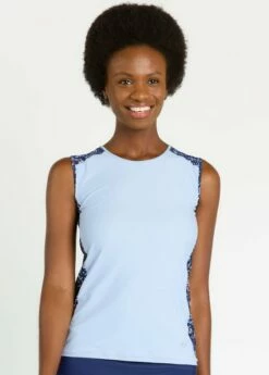 Loose Fit Maya Swim Top -Calypsa Sales 032122 calypsa 662 1 1 modli cropped 729 185 1995 1956