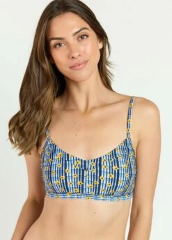 Adjustable Strap Swim Bra