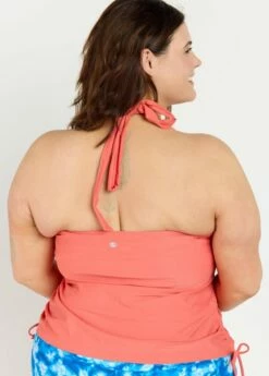 Plus Size Halter Maya Swim Top 8 Plus Size Halter Maya Swim Top -Calypsa Sales 042822 calypsa 0650 1 modli cropped 161 7 2697 3551 1