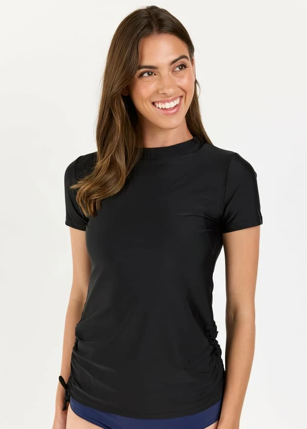 Mock Neck Adele Swim Top 3 Mock Neck Adele Swim Top