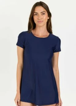 Anna Swim Tunic With Long Bike Swim Shorts