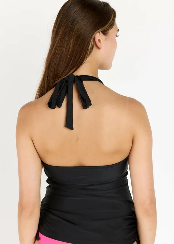 Plus Size Halter Maya Swim Top With Bikini Bottom 5 Plus Size Halter Maya Swim Top With Bikini Bottom - Image 3