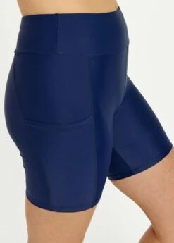 Gia Swim Tunic With Mid-Thigh Swim Shorts With Pockets -Calypsa Sales 062222 calypsa 0276 modli cropped 128 252 2394 3423 1