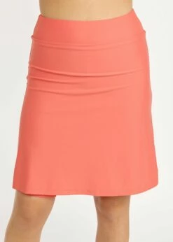 Nora Swim Top With Knee Length Swim Skort -Calypsa Sales 062222 calypsa 0533 3 modli cropped 210 201 2323 3157 1