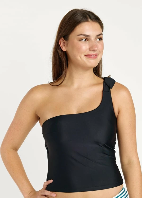 Layla Crop Swim Top With Flowy Swim Skort 3 Layla Crop Swim Top With Flowy Swim Skort