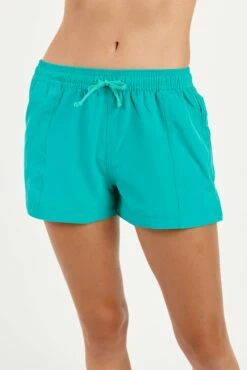 Layla Crop Swim Top With 2"-3" Board Shorts -Calypsa Sales 070622 calypsa 0501