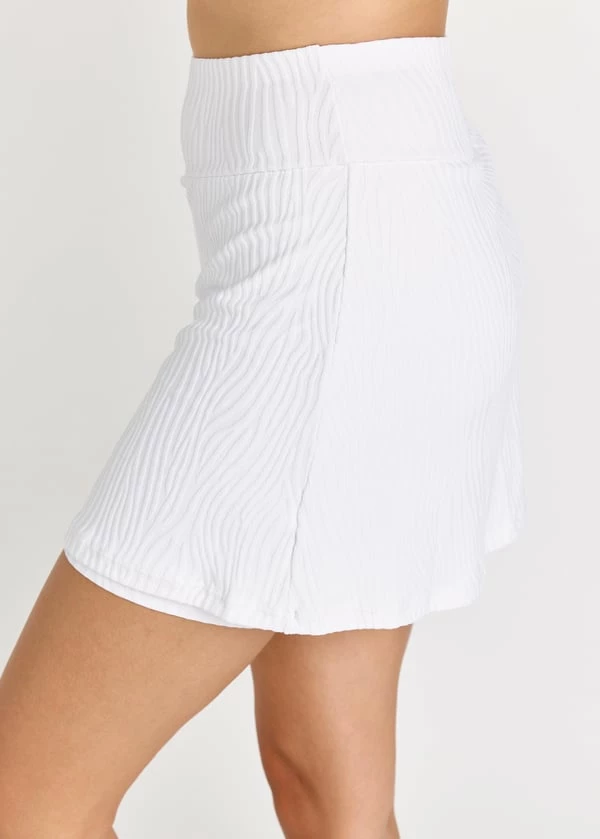 Half-Zip Adele Swim Top With A-line Swim Skort 9 Half-Zip Adele Swim Top With A-line Swim Skort - Image 7