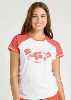 Loose Fit Adele Swim Top With 4" Board Shorts