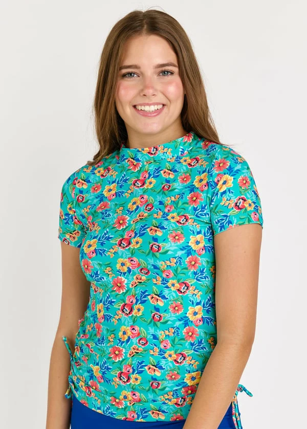 Mock Neck Adele Swim Top 9 Mock Neck Adele Swim Top - Image 7