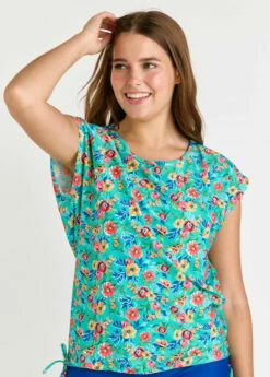 Daphne Loose Fit Swim Top -Calypsa Sales 082922 calypsa 0785 1 modli cropped 396 92 2197 2612