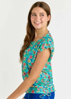 Daphne Loose Fit Swim Top -Calypsa Sales 082922 calypsa 0791 modli cropped 297 38 2286 2821