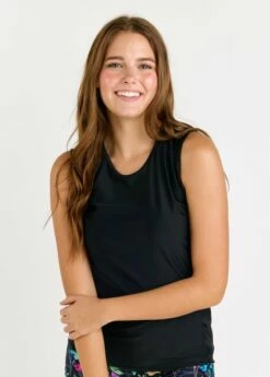 Loose Fit Maya Swim Top -Calypsa Sales 082922 calypsa 1057 modli cropped 324 4 2125 2524