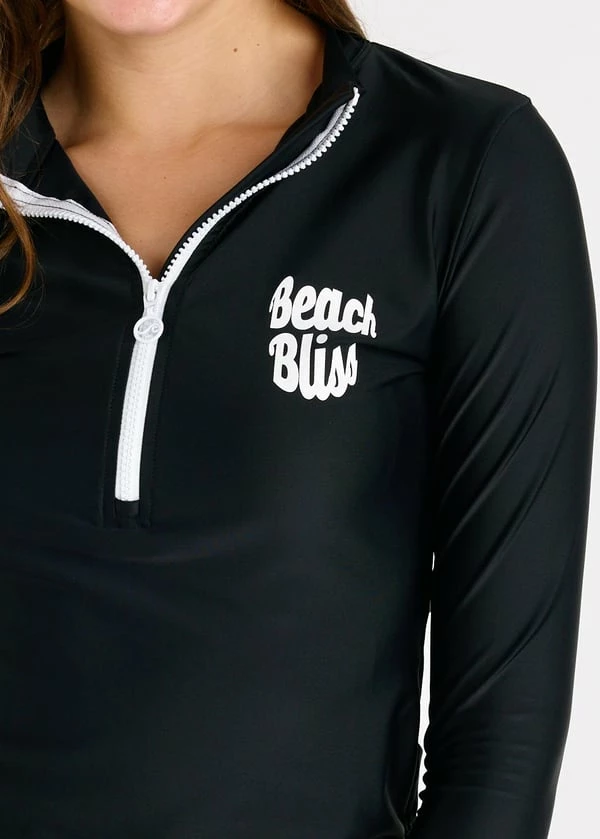 Half-Zip Nora Swim Top 6 Half-Zip Nora Swim Top - Image 4