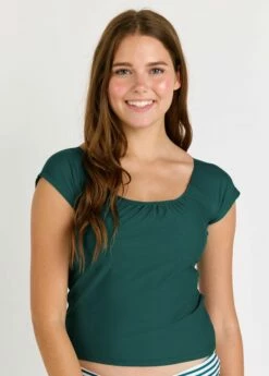 Zoey Crop Swim Top -Calypsa Sales 082922 calypsa 1333 3 modli cropped 552 0 2088 2149 2