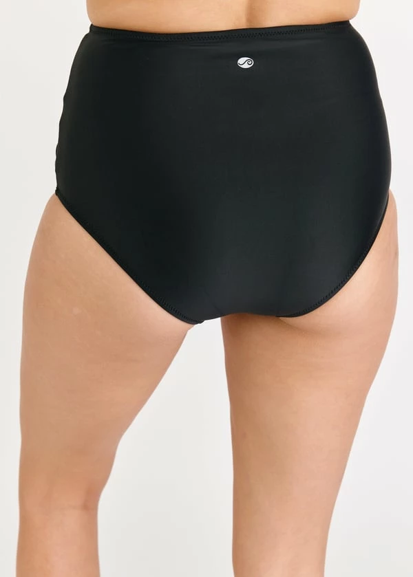 High Waisted Bikini Bottom With Front Tie 10 High Waisted Bikini Bottom With Front Tie - Image 9