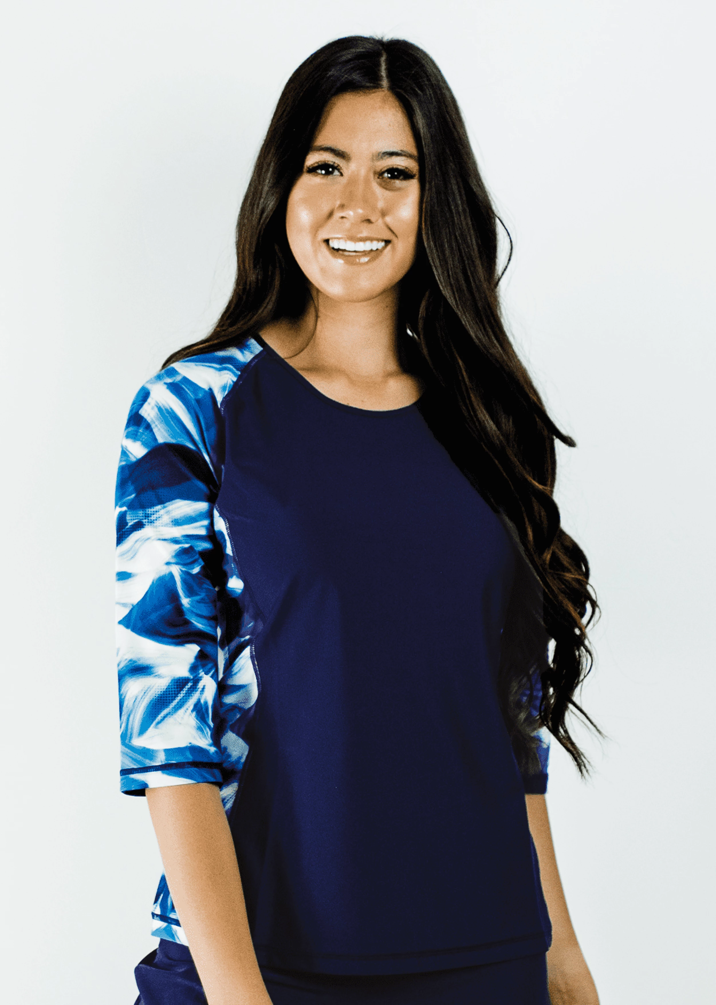 Loose Fit Margaux Swim Top With Short Swim Skort 7 Loose Fit Margaux Swim Top With Short Swim Skort - Image 5