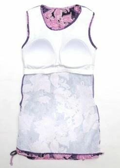 Closed Back Maya Swim Top With A-line Swim Skort -Calypsa Sales 4 2 13 modli cropped 113 351 3300 4810