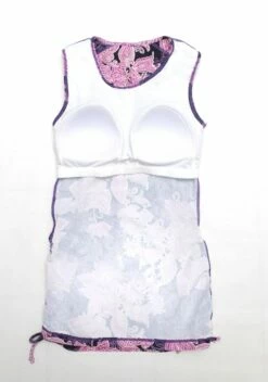 Closed Back Maya Swim Top With Midi Swim Skort 15 Closed Back Maya Swim Top With Midi Swim Skort -Calypsa Sales 4 2 26