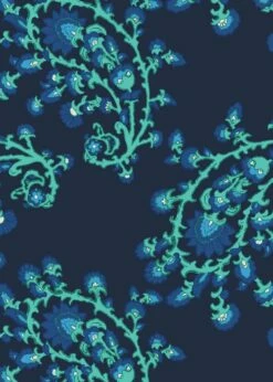 Plus Size Vintage Swim Dress With Long Bike Swim Shorts 24 Plus Size Vintage Swim Dress With Long Bike Swim Shorts -Calypsa Sales barbados blue 01 100000045960 1