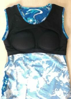 Plus Size Closed Back Maya Swim Top -Calypsa Sales closed back maya bra cups 100000046100 modli cropped 107 702 1393 2492 3