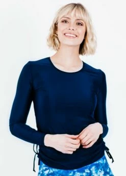 Plus Size Nora Swim Top With Flowy Swim Skort -Calypsa Sales dsc 0145 2 modli cropped 948 411 2333 2349 6