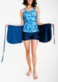 Adele Swim Top With Sarong Wrap Swim Skirt & Bikini Bottom -Calypsa Sales dsc 1082 modli cropped 0 3 3233 4526 2