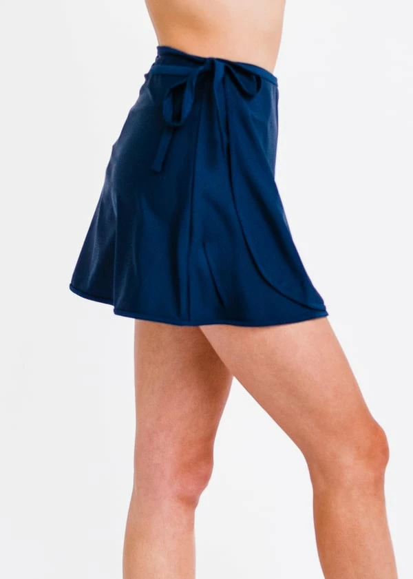 Plus Size Sarong Wrap Swim Skort 6 Plus Size Sarong Wrap Swim Skort - Image 4