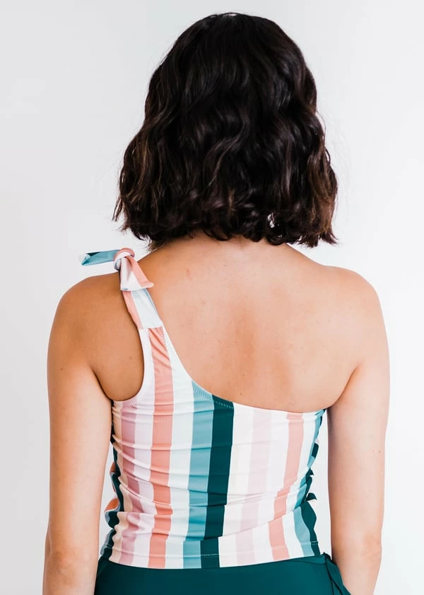 Layla Crop Swim Top With Sarong Wrap Swim Skirt & Capri Swim Leggings 6 Layla Crop Swim Top With Sarong Wrap Swim Skirt & Capri Swim Leggings - Image 4