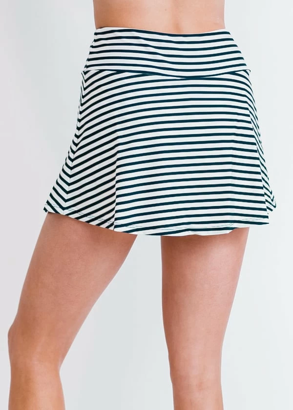 Layla Crop Swim Top With Short Swim Skort 15 Layla Crop Swim Top With Short Swim Skort - Image 13
