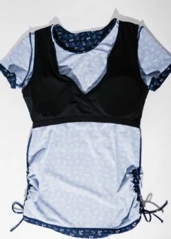 Nina Nursing And Maternity Swim Top With Midi Swim Skort -Calypsa Sales dsc 2878 modli cropped 165 205 3042 4231