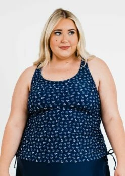 Plus Size Maya Swim Top With Flowy Swim Skort -Calypsa Sales dsc 2975 modli cropped 1100 592 2381 2392