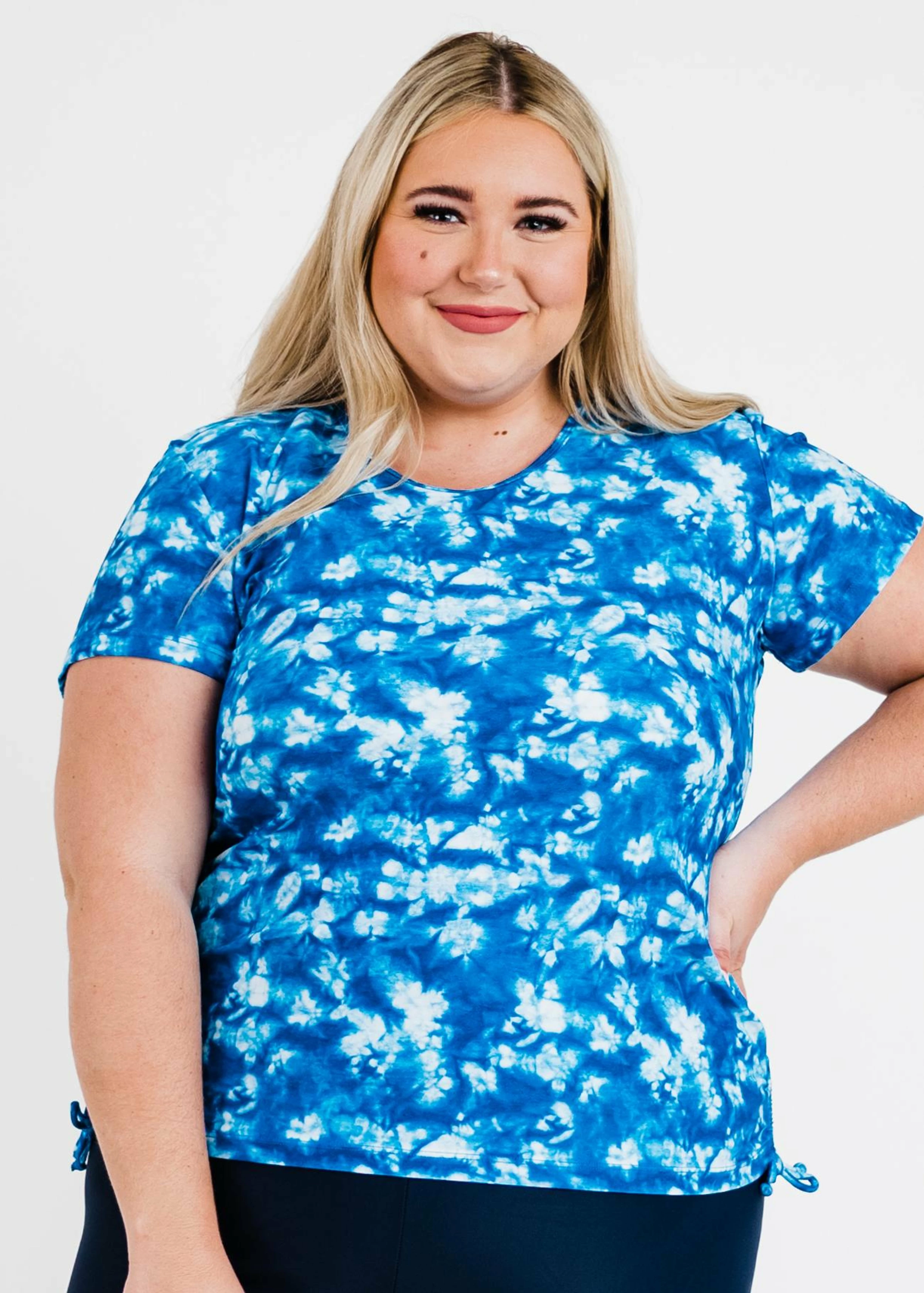 Plus Size Adele Swim Top With Bikini Bottom 8 Plus Size Adele Swim Top With Bikini Bottom - Image 6