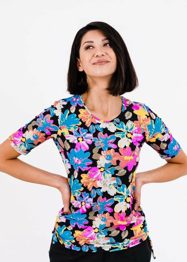 Lena Swim Top With Mid-Thigh Board Shorts 4 Lena Swim Top With Mid-Thigh Board Shorts - Image 2