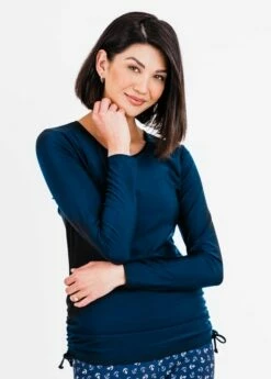 Nora Swim Top With Long Swim Leggings -Calypsa Sales dsc 4511 modli cropped 971 789 2280 2621