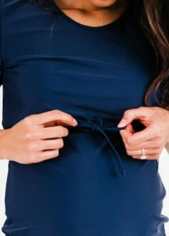 Nikki Nursing And Maternity Swim Tunic With Capri Swim Leggings -Calypsa Sales dsc 4848 2 modli cropped 760 343 2601 2919 2