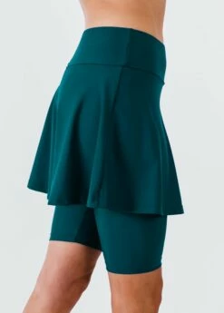 Plus Size Adjustable Strap Maya Swim Top With Midi Swim Skort -Calypsa Sales dsc 4872 modli cropped 517 2 2382 2612