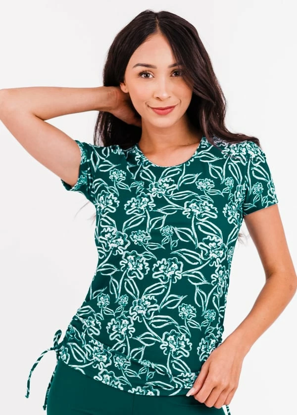 Adele Swim Top With Mid-Thigh Board Shorts 3 Adele Swim Top With Mid-Thigh Board Shorts