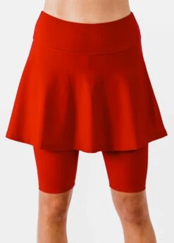 Midi Swim Skort -Calypsa Sales dsc 5089 1 1 modli cropped 597 82 2724 3058