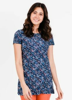 Anna Swim Tunic With Capri Swim Leggings