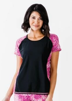 Loose Fit Adele Swim Top With Short Board Shorts