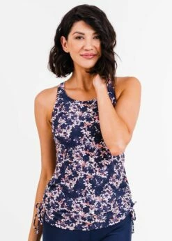 Maya Swim Top With Removable Cups -Calypsa Sales dsc 5363 2 modli cropped 963 839 2191 2559