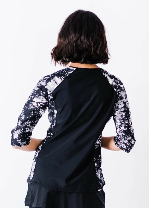 Loose Fit Margaux Swim Top With 7" Board Shorts 4 Loose Fit Margaux Swim Top With 7" Board Shorts - Image 2