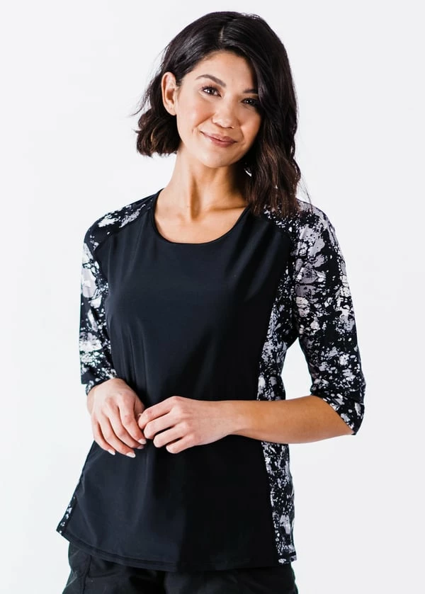 Loose Fit Margaux Swim Top With 7" Board Shorts 3 Loose Fit Margaux Swim Top With 7" Board Shorts