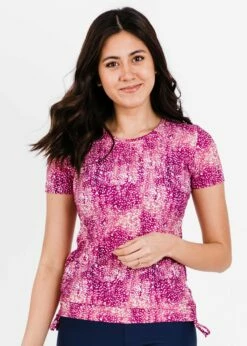 Adele Swim Top With Midi Swim Skort With A Pocket -Calypsa Sales dsc 5980 1 modli cropped 848 538 2097 2286 1