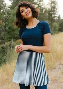 Plus Size Vintage Swim Dress With Capri Swim Leggings -Calypsa Sales dsc 7741 1 modli cropped 1208 1375 3071 3992 6