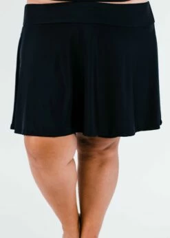 Plus Size Half-Zip Adele Swim Top With Flowy Swim Skort -Calypsa Sales dsc 9786 modli cropped 426 586 2840 3964 1