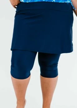 Plus Size Adele Swim Top With Skirted Swim Capris -Calypsa Sales dsc 9938 modli cropped 350 532 2754 3903 3