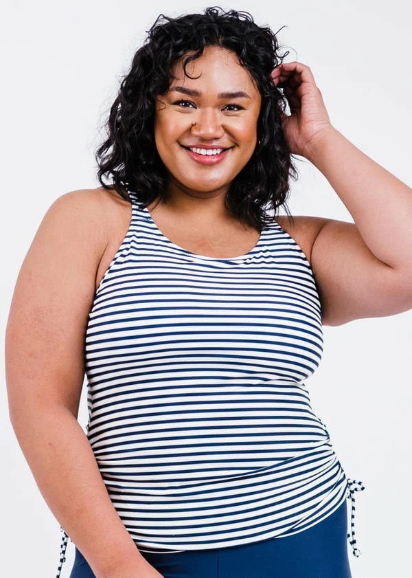 Plus Size Maya Swim Top With Removable Cups With Bikini Bottom 3 Plus Size Maya Swim Top With Removable Cups With Bikini Bottom